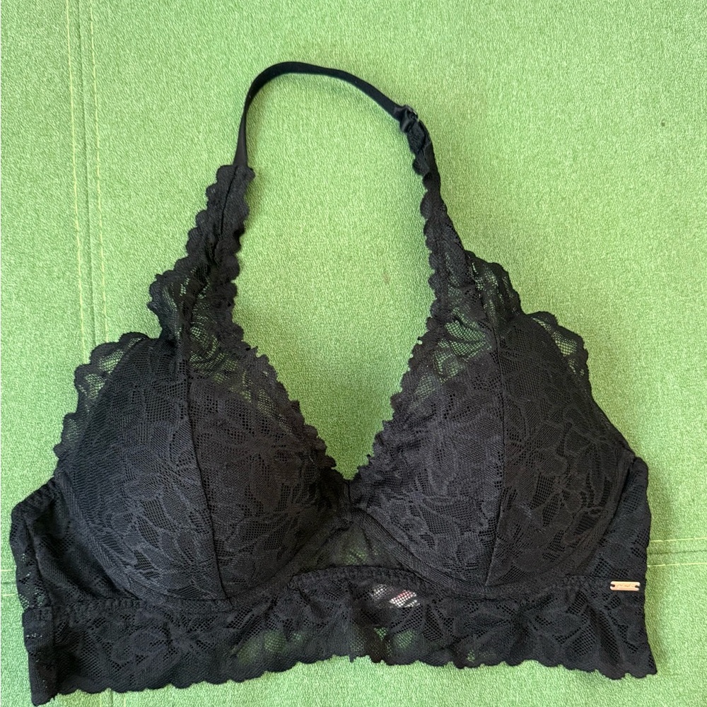 Elegant Black Lace Bralette